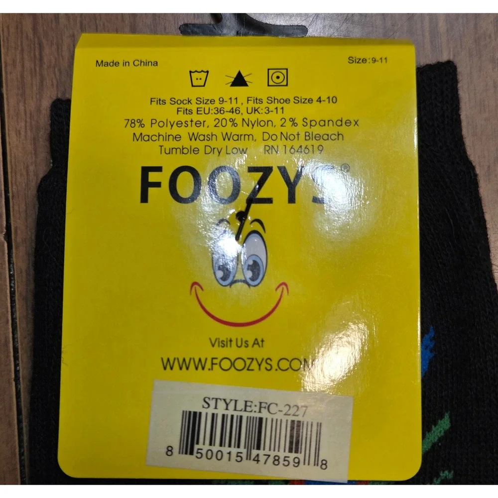 Foozys crew socks